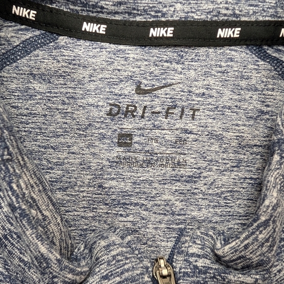 Nike Jacket Mens XXL Gray Heather Dry Element ½ Zip Pullover Running Warm Soft - Picture 6 of 10